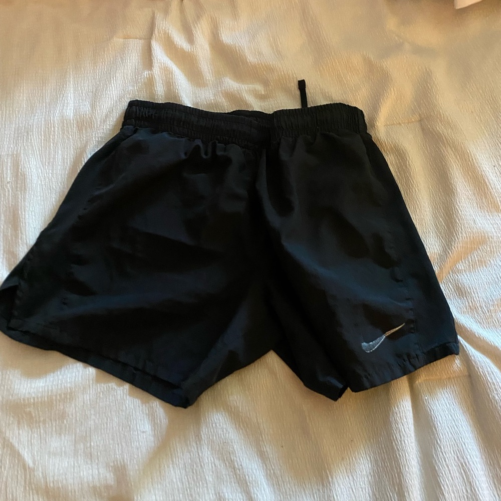 Black nike athletic shorts
